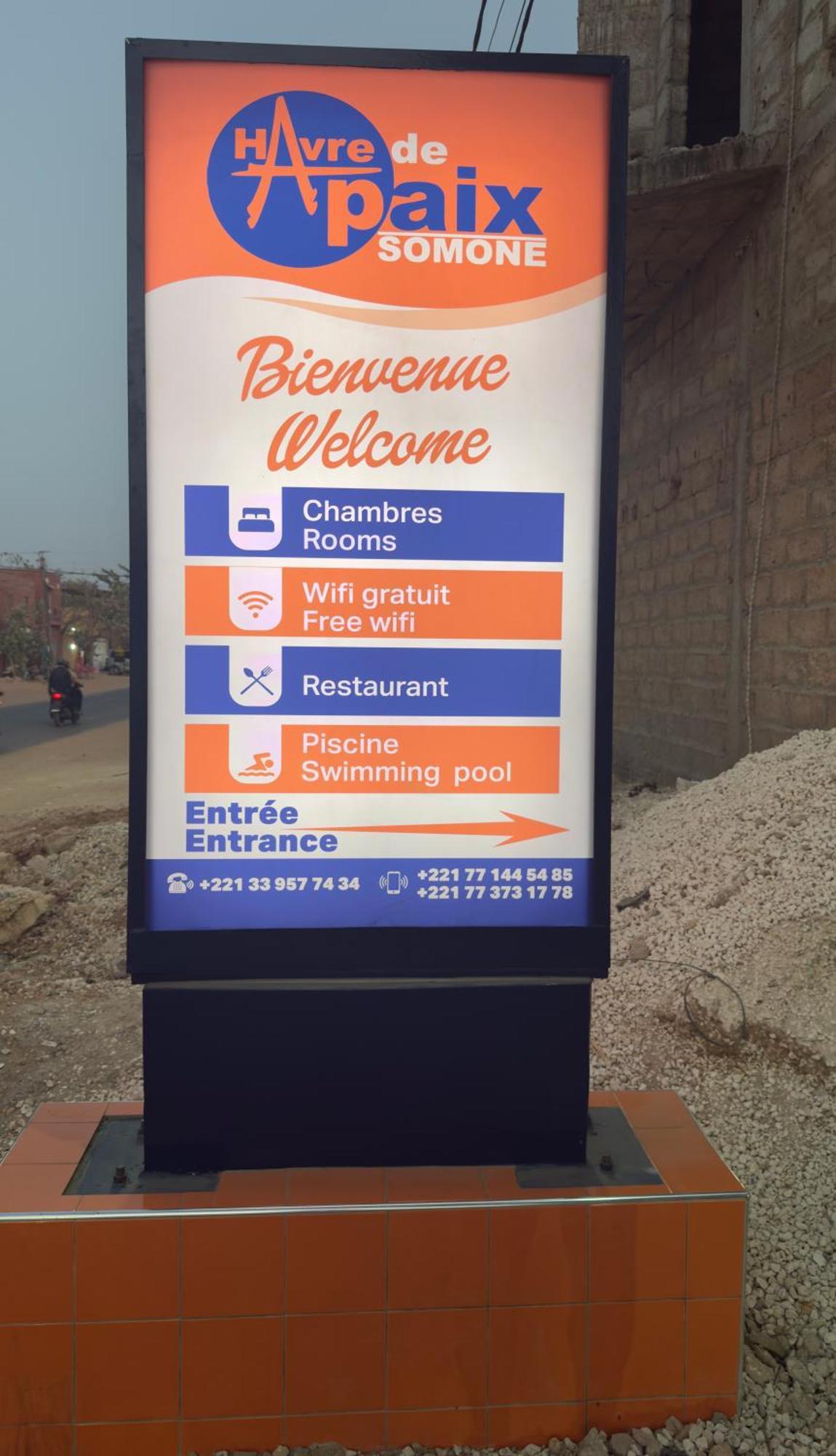 Havre De Paix Hotel Somone Ngoại thất bức ảnh